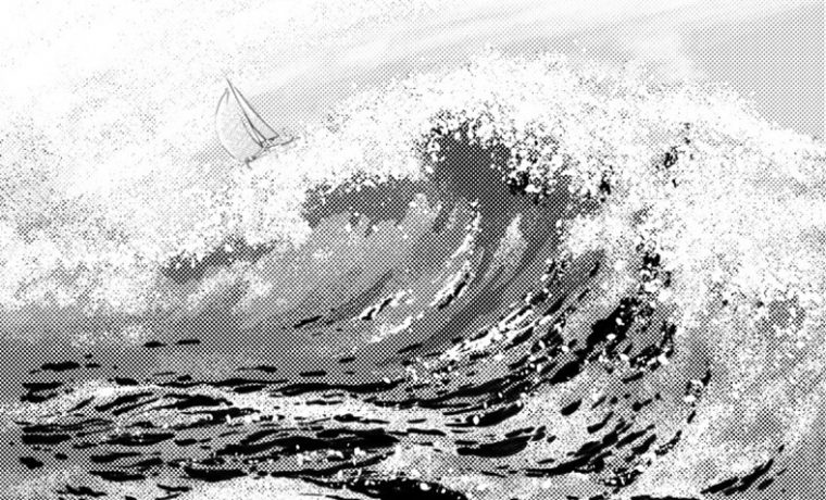 漫画の描き方 背景 海 波 水の絵をプロ並みに簡単に描く5つのコツ 漫画の描き方 Atoz