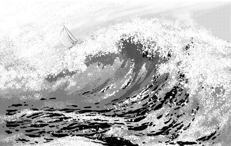 漫画の描き方 背景 海 波 水の絵をプロ並みに簡単に描く5つのコツ
